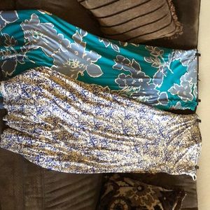 Bundle of 2 maxi dresses